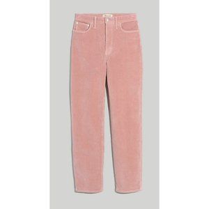 Madewell Pink Straight Leg Pants